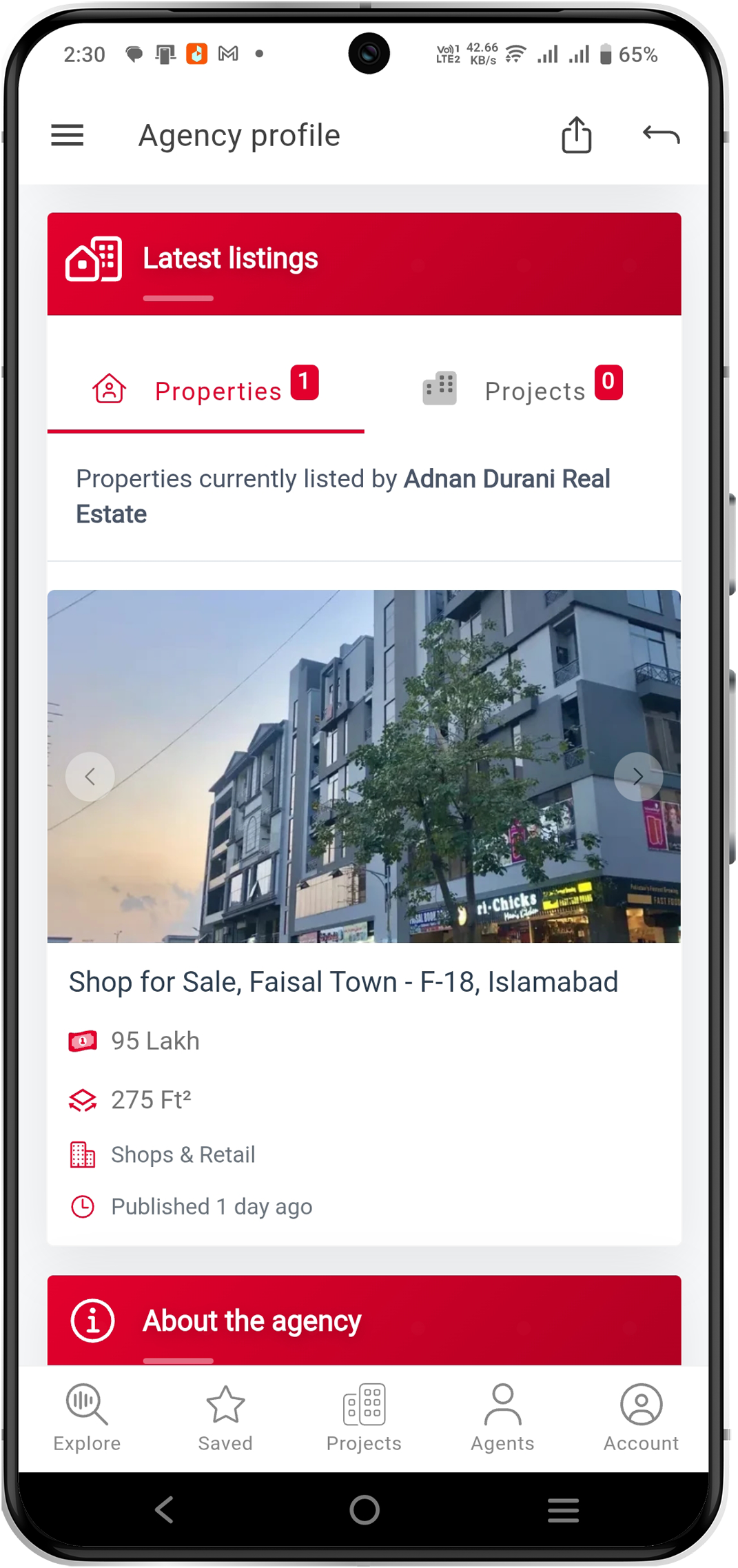 Ashiana.pk mobile app